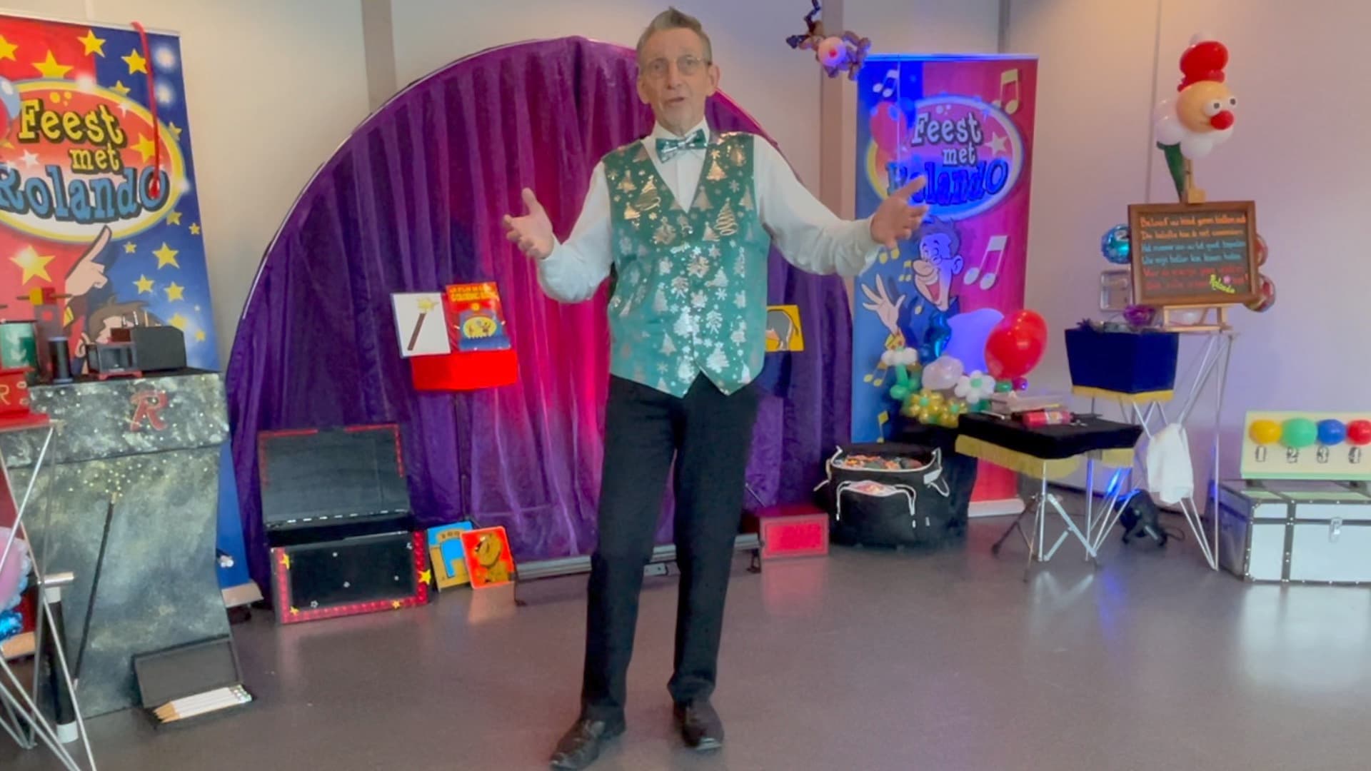Kerstshow met Rolando