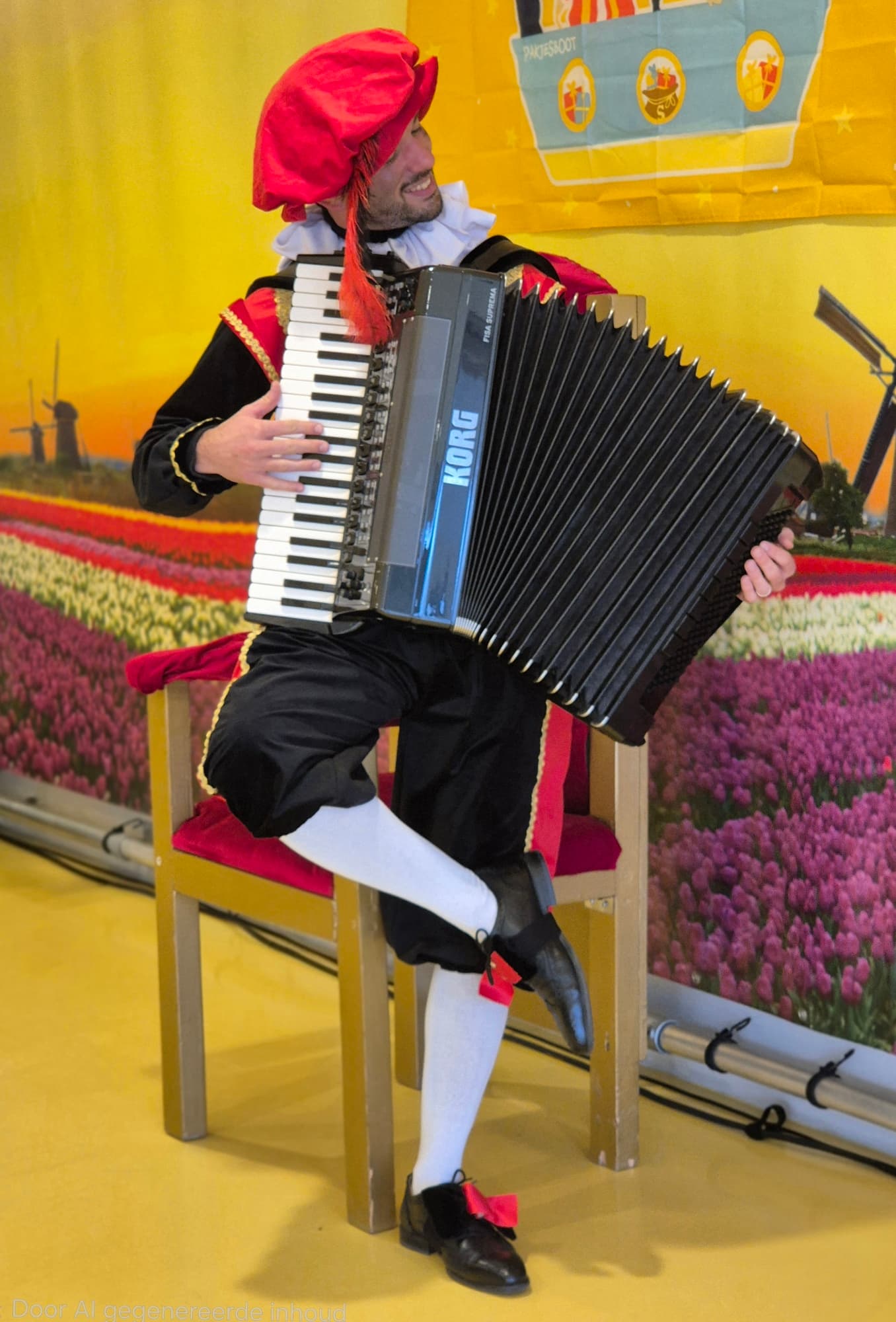 Muziek Piet - Accordeon (Sinterklaas)