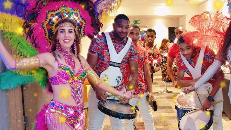 Brassband Braziliaanse Percussiegroep