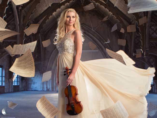 Violiste Giedrė Mundinaitė-Leenhouwers