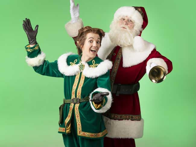 De Kerstman met de Magische Kerstelf