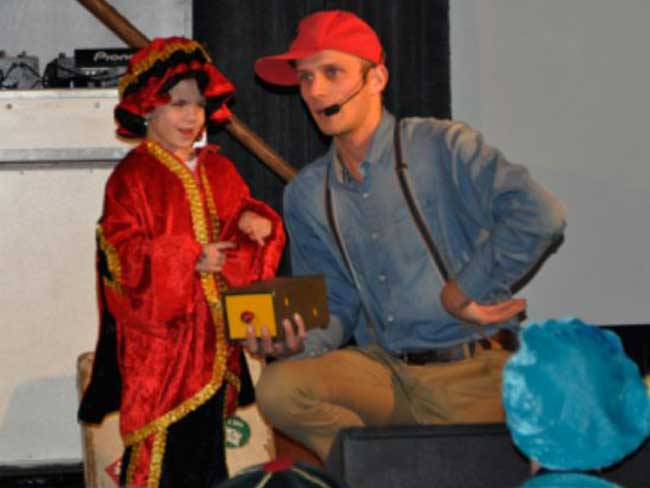 Kindershow met Rogier de Avonturier