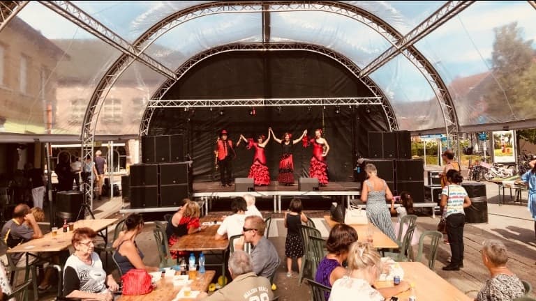 Spaanse podiumshow Los Del Sol