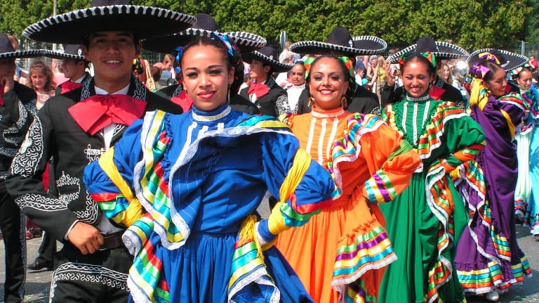 Mexicaanse dansshow
