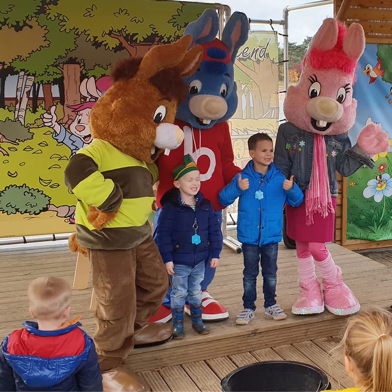 Meet & Greet met Bobo, Tjerk en Krabbel