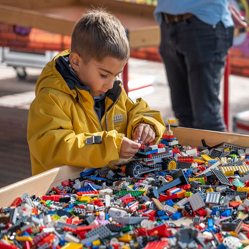 Bouwen met stenen - bouwwedstrijd
