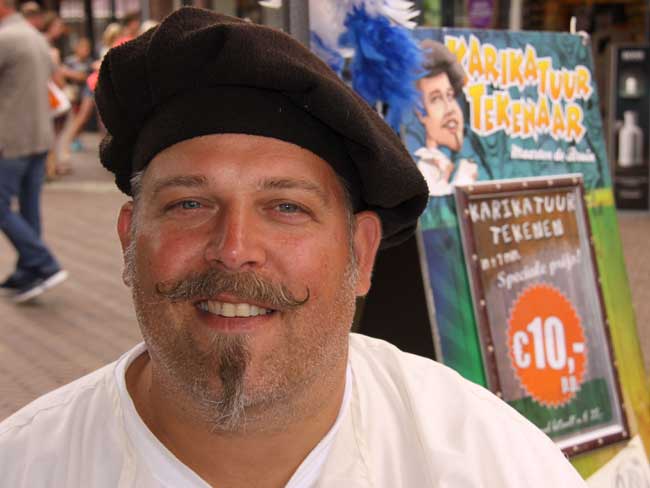 Karikatuurtekenaar-Sneltekenaar