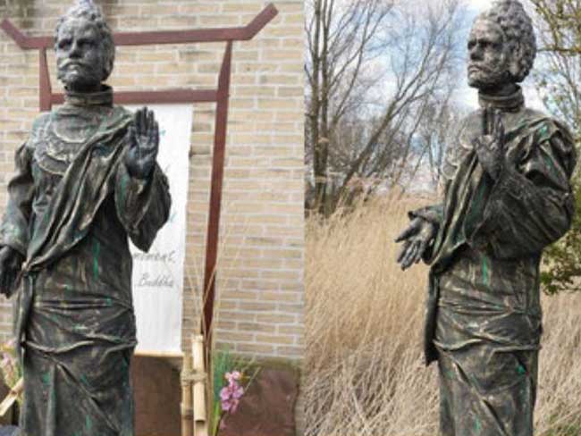 The Buddha (levend standbeeld)