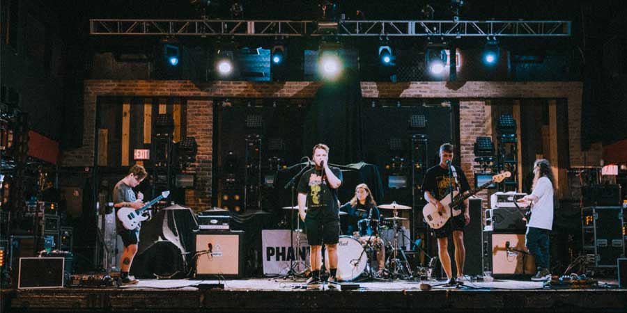 Band voor een evenement