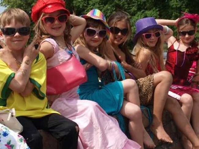 Topmodel Kinderfeestje