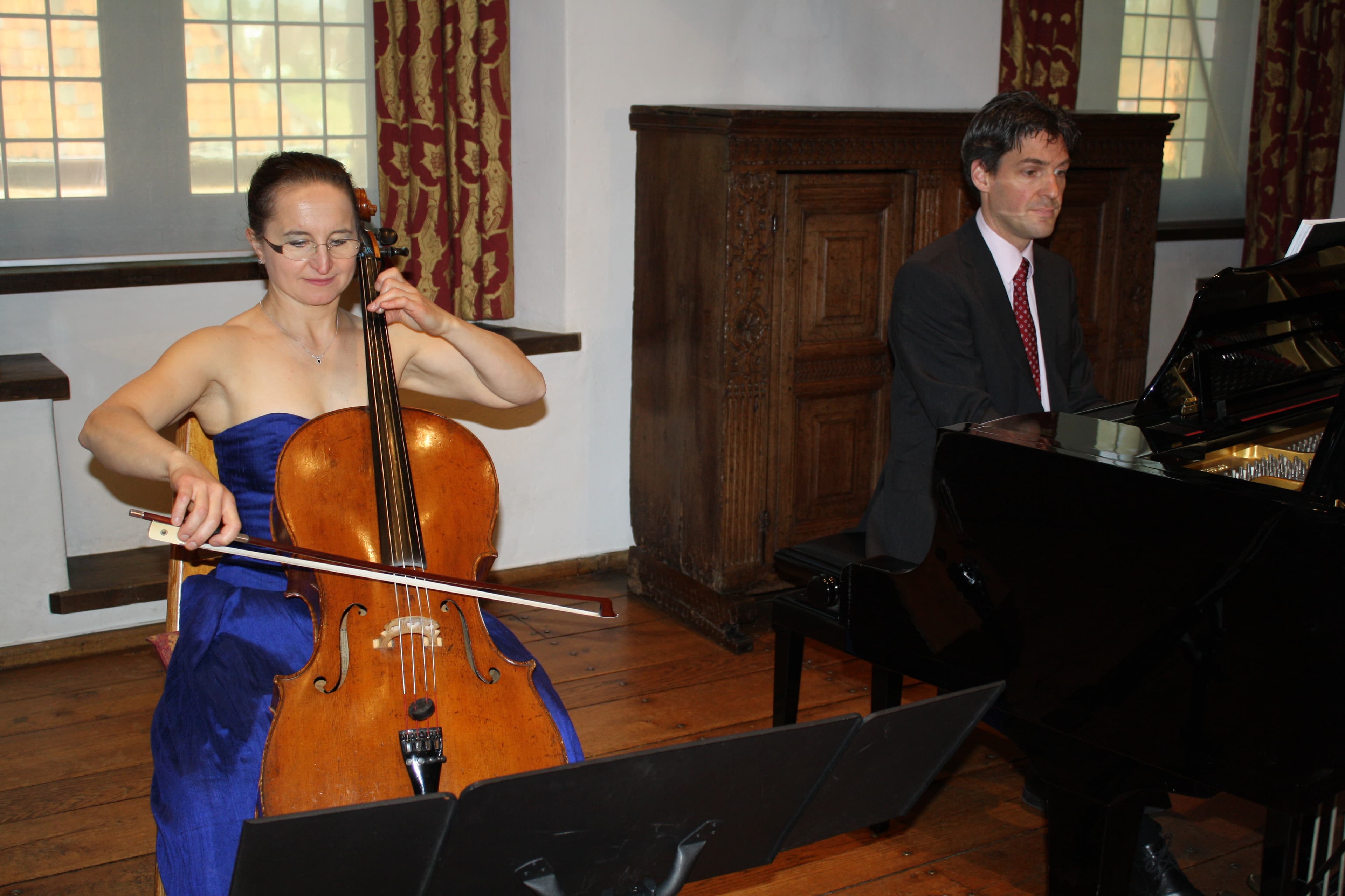 Live jullie ideale sfeer op cello & piano