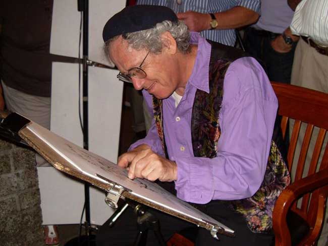 Erik Elsas sneltekenaar karikaturist