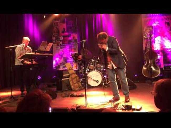 Jazz harmonicaspeler Martijn Luttmer