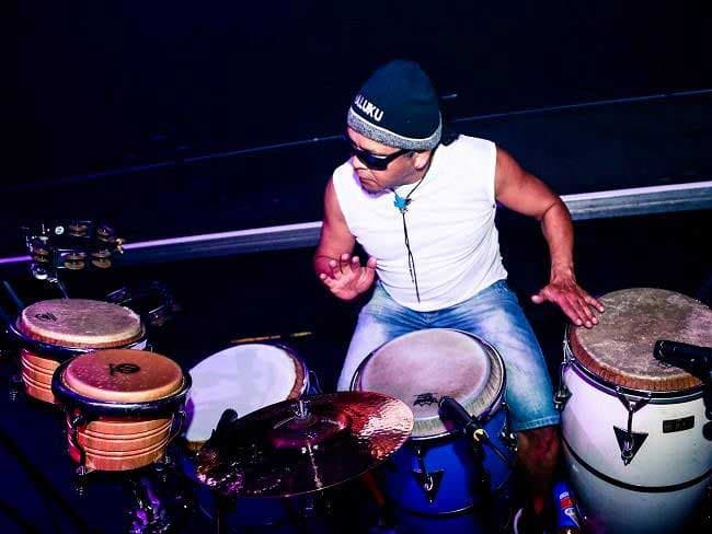 Percussionist George Brown