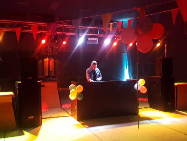 Drive in vanaf 100 personen excl. DJ