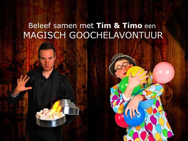 Tim en Timo's Goochelavontuur (Kindershow)
