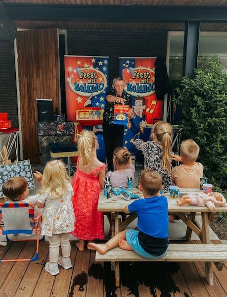 Kinderfeestje met Rolando