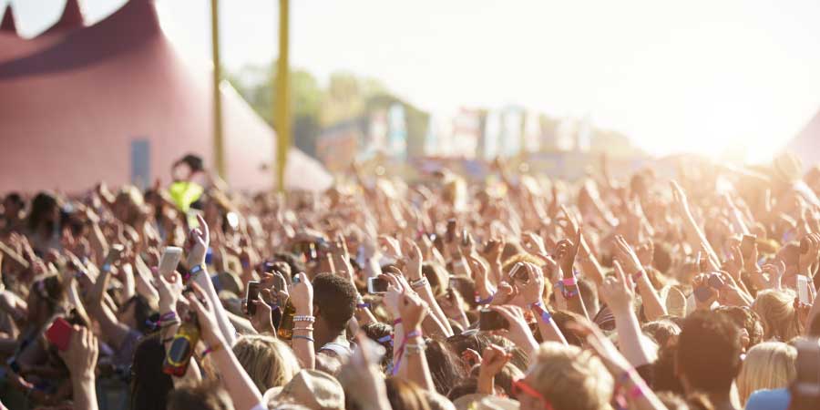 Band boeken voor een festival