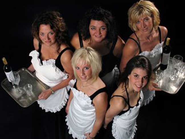 Zingende Serveersters