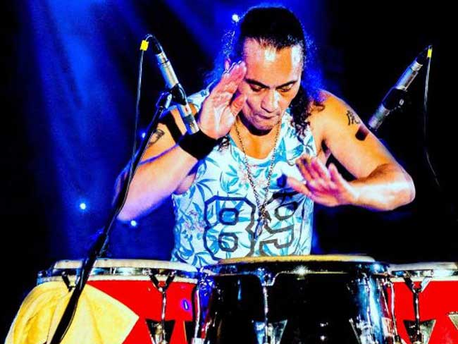 Percussionist Daniël Bloem Berretty